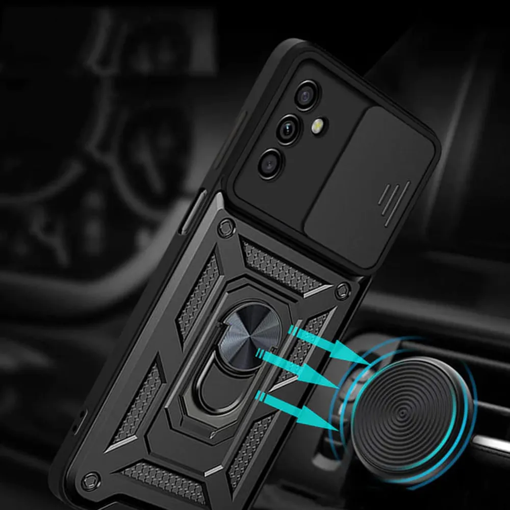 Husa Antisoc Samsung Galaxy A13 5G / A04s  cu Protectie Camera Negru TCSS [5]