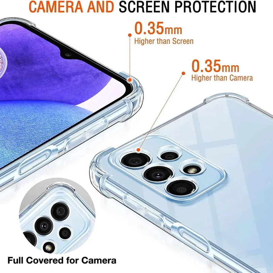 Husa antisoc Samsung Galaxy A23 4G / A23 5G silicon transparent TSHP [5]