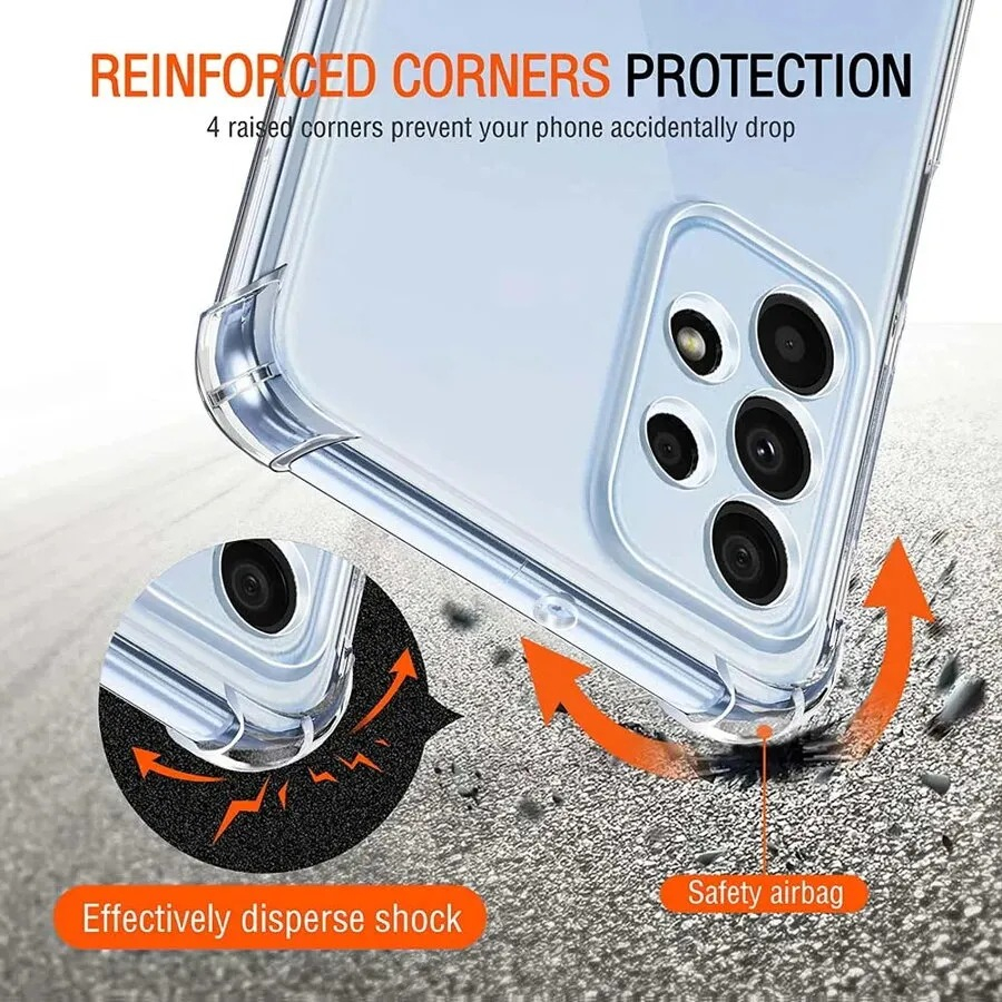 Husa antisoc Samsung Galaxy A23 4G / A23 5G silicon transparent TSHP [2]