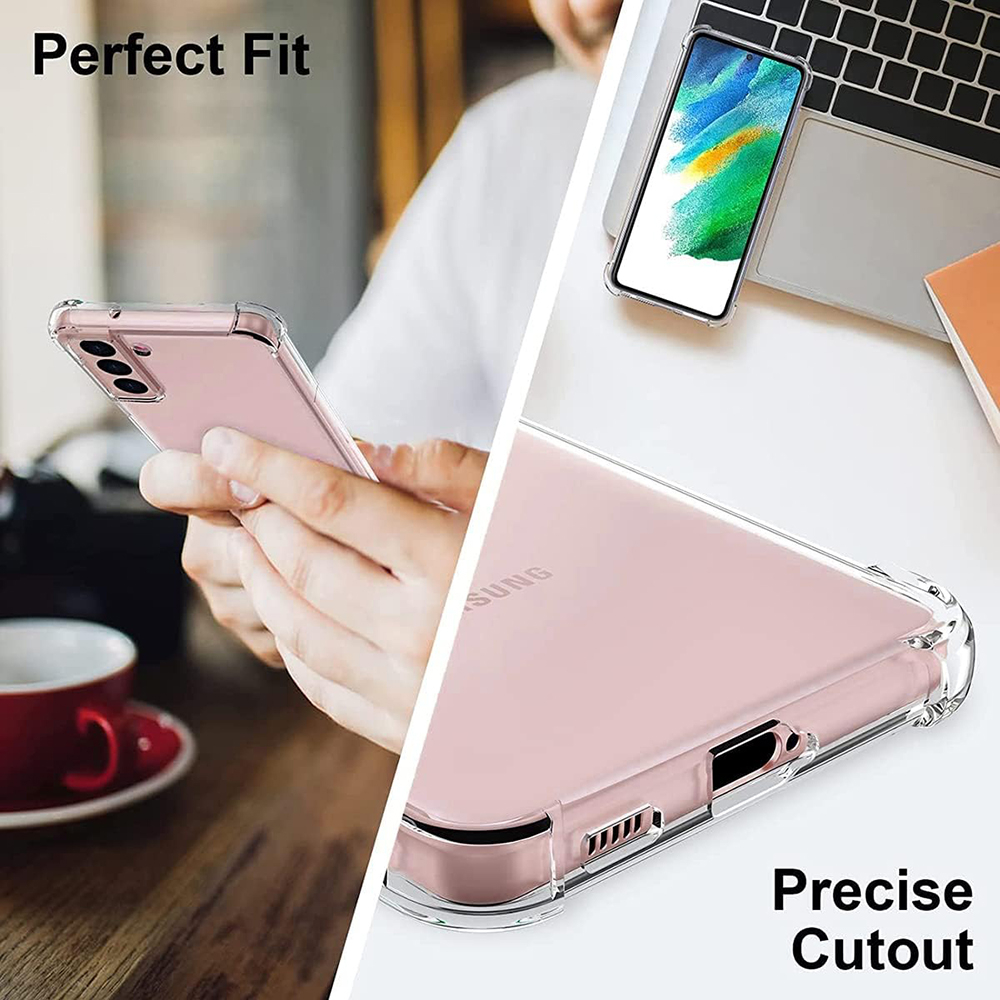 Husa antisoc Samsung Galaxy S21 5G  silicon transparent TSHP [4]
