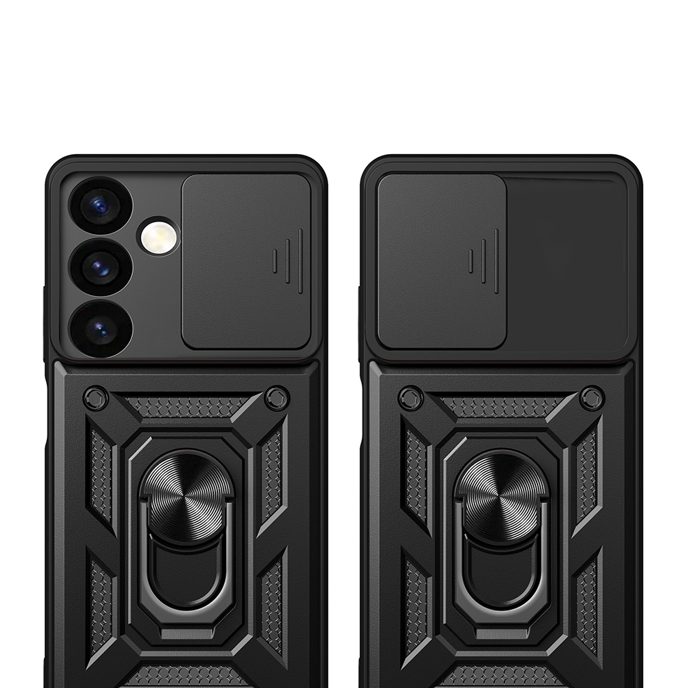 Husa Antisoc Samsung Galaxy S24 FE cu Protectie Camera Albastru TCSS [2]
