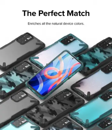 Husa antisoc Xiaomi Poco M4 Pro 5G Army Ringke FXD [7]