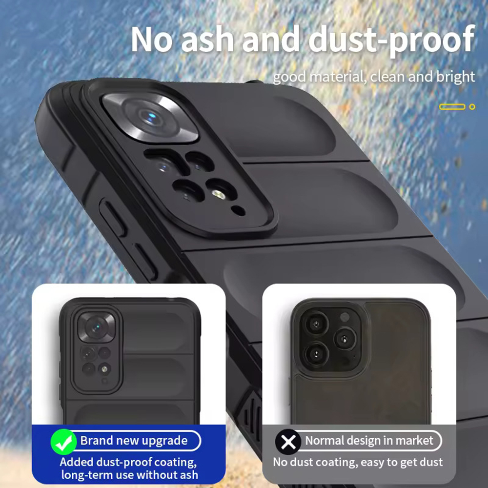 Husa antisoc Xiaomi Redmi Note 11 / Note 11S Negru TCHMS [4]