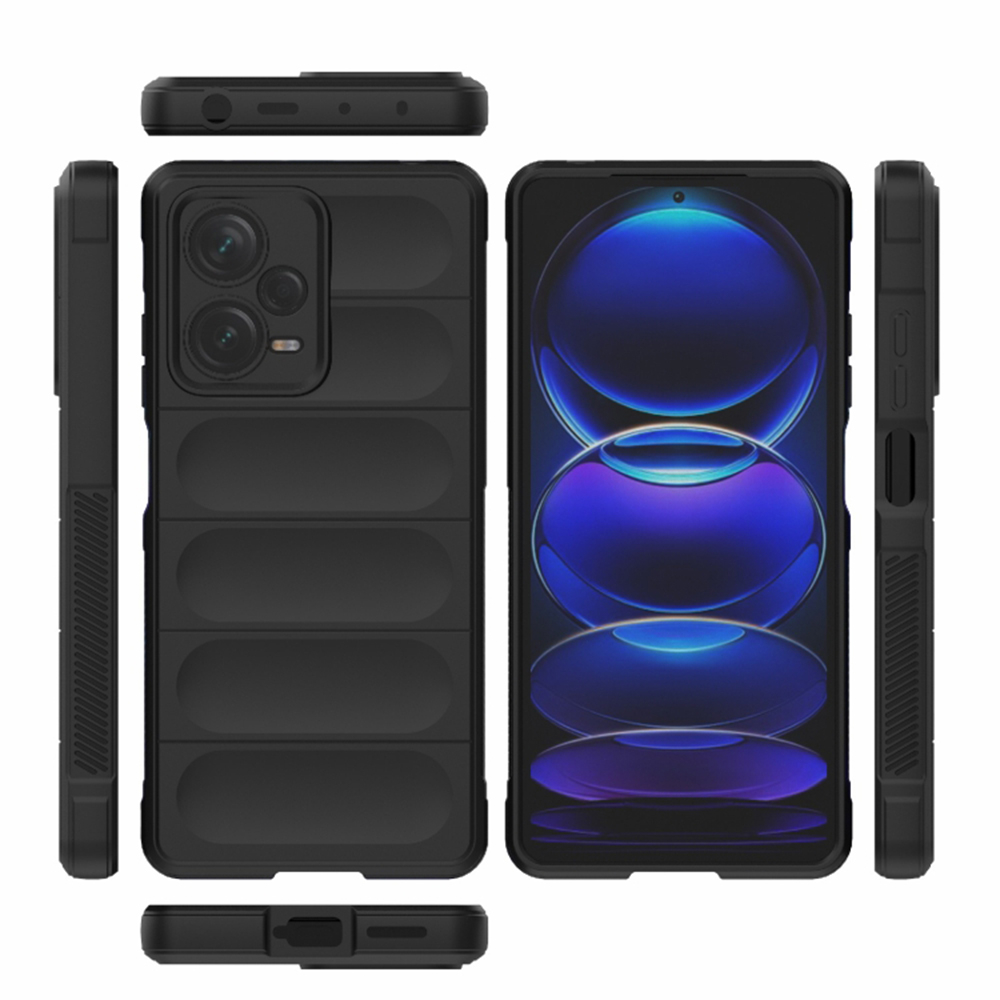 Husa antisoc Xiaomi Redmi Note 12 Pro 5G Bordo TCHMS [2]