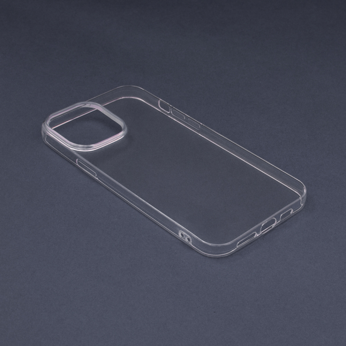Husa De Silicon pentru iPhone 13 Pro Max Transparent TCHCS [2]