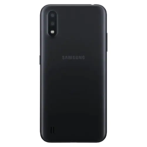 Husa Samsung Galaxy A01 2020 Clear View Albastru [4]