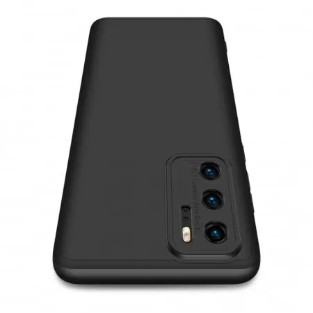 Husa +Folie Huawei P40 360 Grade Antisoc Fata Spate Negru GKK [4]
