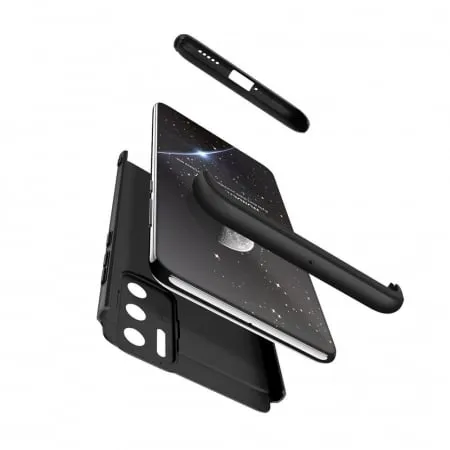 Husa +Folie Huawei P40 360 Grade Antisoc Fata Spate Negru GKK [2]