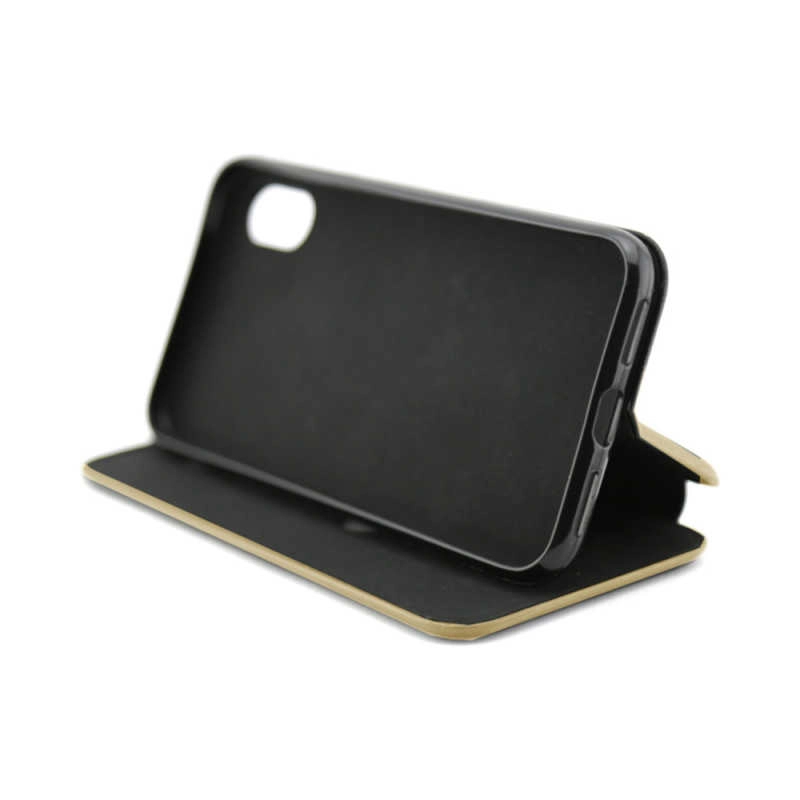Husa Huawei P30 2019 Flip Cover Tip Carte Magnetica Gold OEM [2]