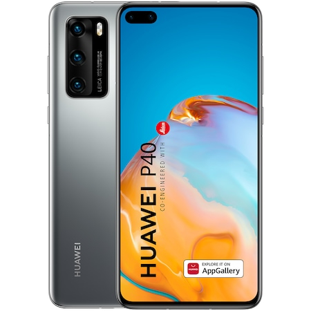 Husa Huawei P40 Flip Oglinda Negru Tip Carte Clear View [6]
