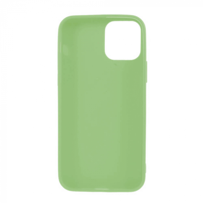 Husa iPhone 12 Mini Verde Silicon Slim protectie Carcasa [2]