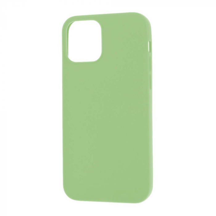 Husa iPhone 12 Mini Verde Silicon Slim protectie Carcasa [3]