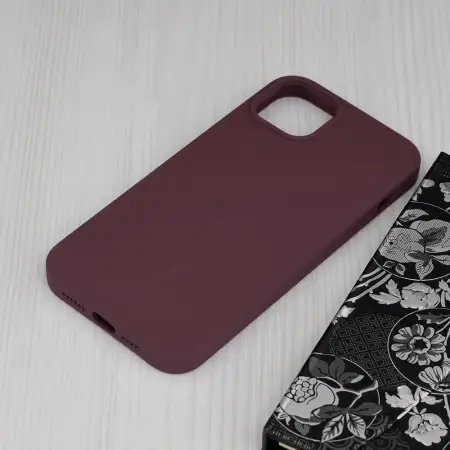 Husa iPhone 14 Plus Silicon Mov Slim Mat cu Microfibra SoftEdge [3]