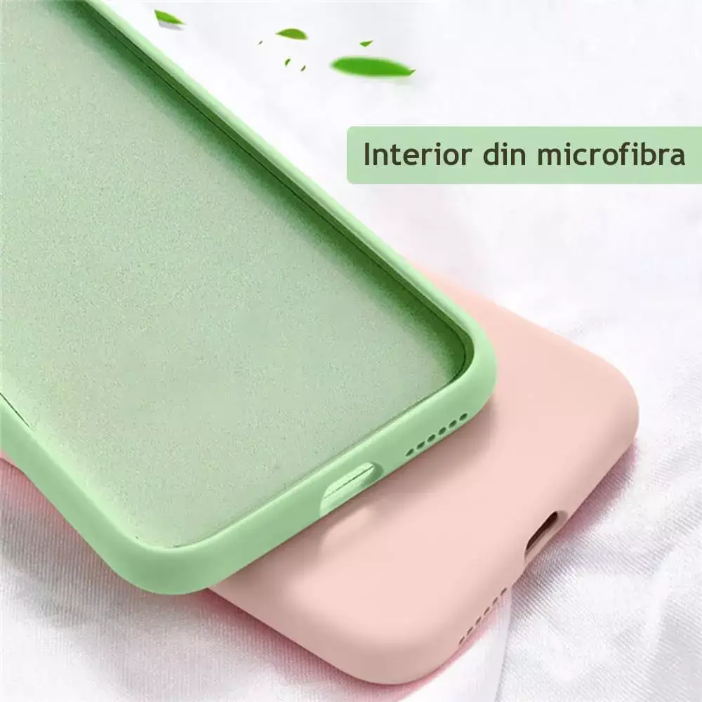 Husa iPhone 14 Plus Silicon Mov Slim Mat cu Microfibra SoftEdge [9]