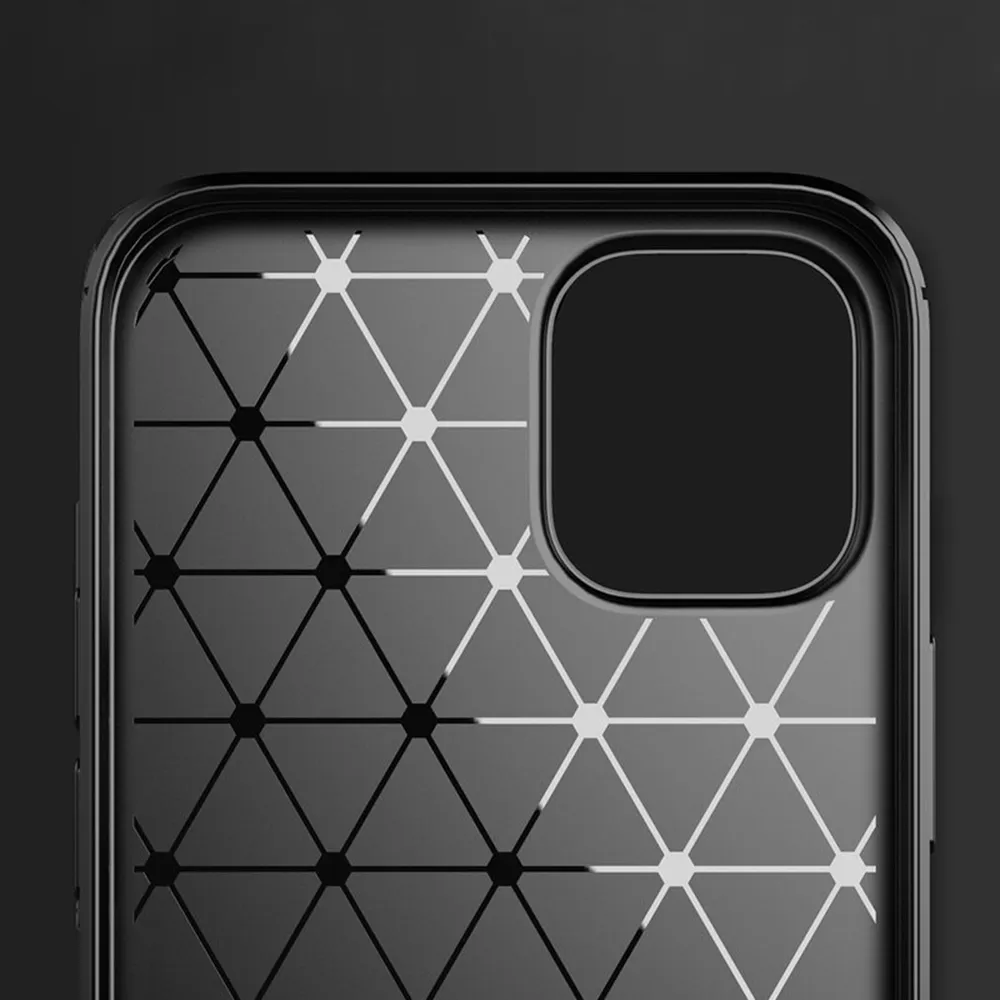 Husa iPhone 15 Carbon Negru Techsuit [5]