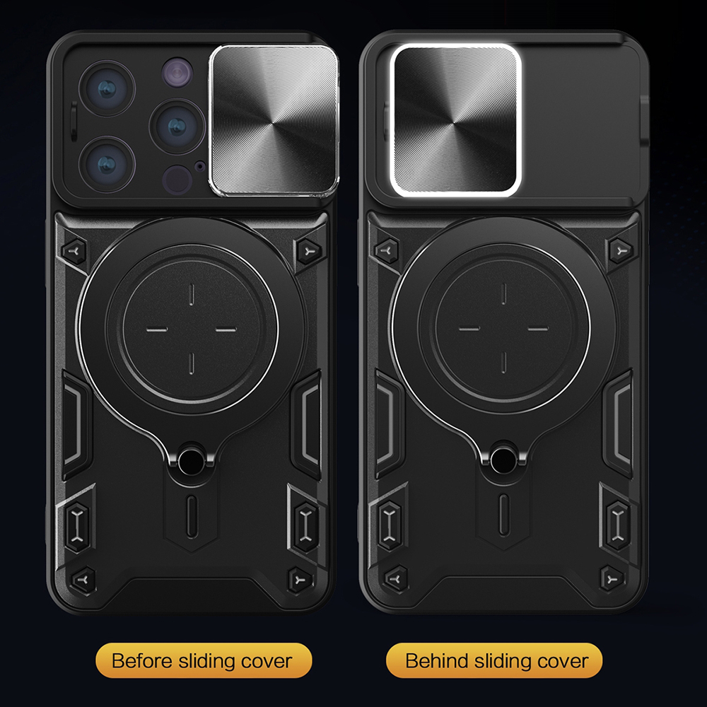 Husa iPhone 16 Pro Max Antisoc cu Protectie Camera Albastru TCGP [3]
