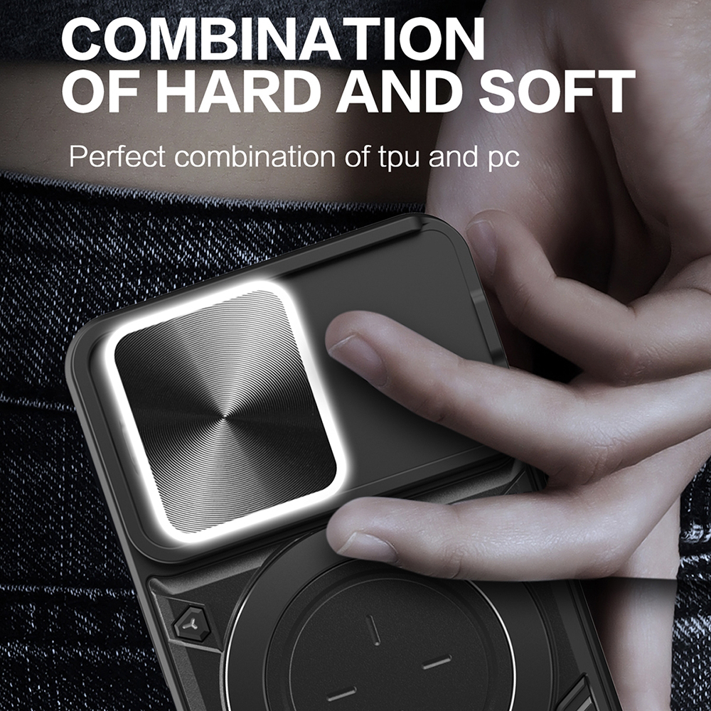 Husa iPhone 16 Pro Max Antisoc cu Protectie Camera Albastru TCGP [5]