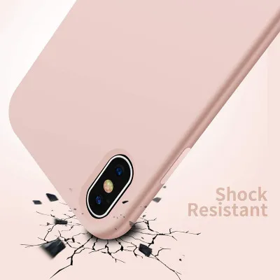 Husa iPhone XR Silicon Roz OEM [3]