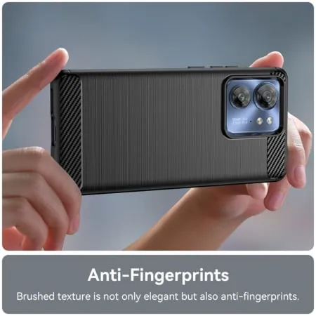 Husa Motorola Edge 40 Carbon Negru Techsuit [3]