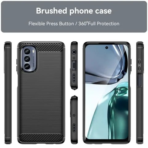 Husa Motorola Moto G62 Carbon Negru Techsuit [6]