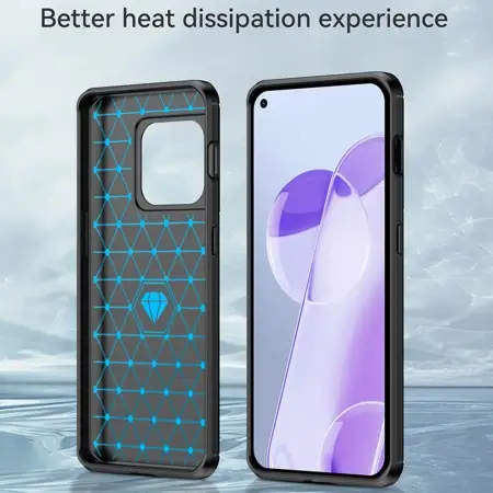 Husa Oneplus 10 Pro 5G Carbon Negru Techsuit [5]