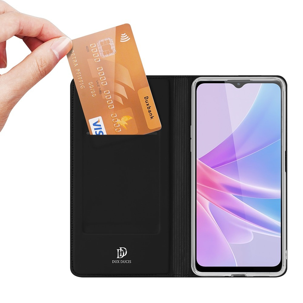 Husa Oppo A58 5G / A78 5G Tip Carte Negru DuxDucis [4]