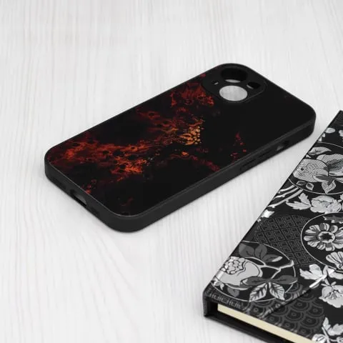 Husa pentru iPhone 15 Plus Antisoc Personalizata Nebuloasa Rosie Glaze [3]