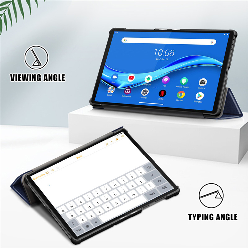 Husa pentru Lenovo Tab M10 Plus Gen 3 (TB-125F/TB-128F) Techsuit FoldPro Negru [4]