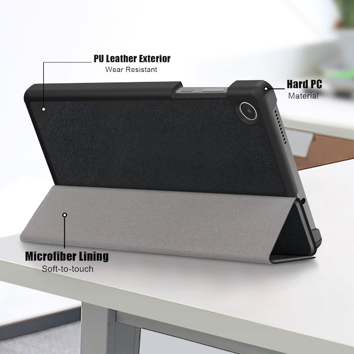 Husa pentru Lenovo Tab M8 Gen 4 8.0 Techsuit FoldPro Negru [3]