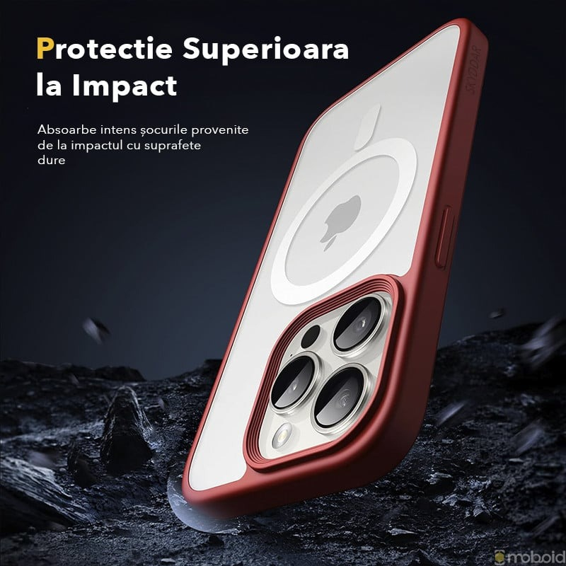 Husa Antisoc Samsung Galaxy S23 Ultra MagSafe Incarcare Wireless Mov Deschis HFMS [2]