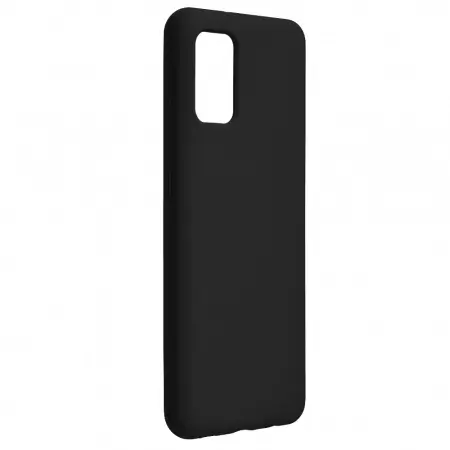 Husa Samsung Galaxy A02S Silicon Negru Slim Mat cu Microfibra SoftEdge [2]