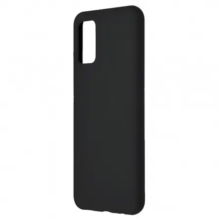 Husa Samsung Galaxy A03S Silicon Negru Slim Mat cu Microfibra SoftEdge [3]