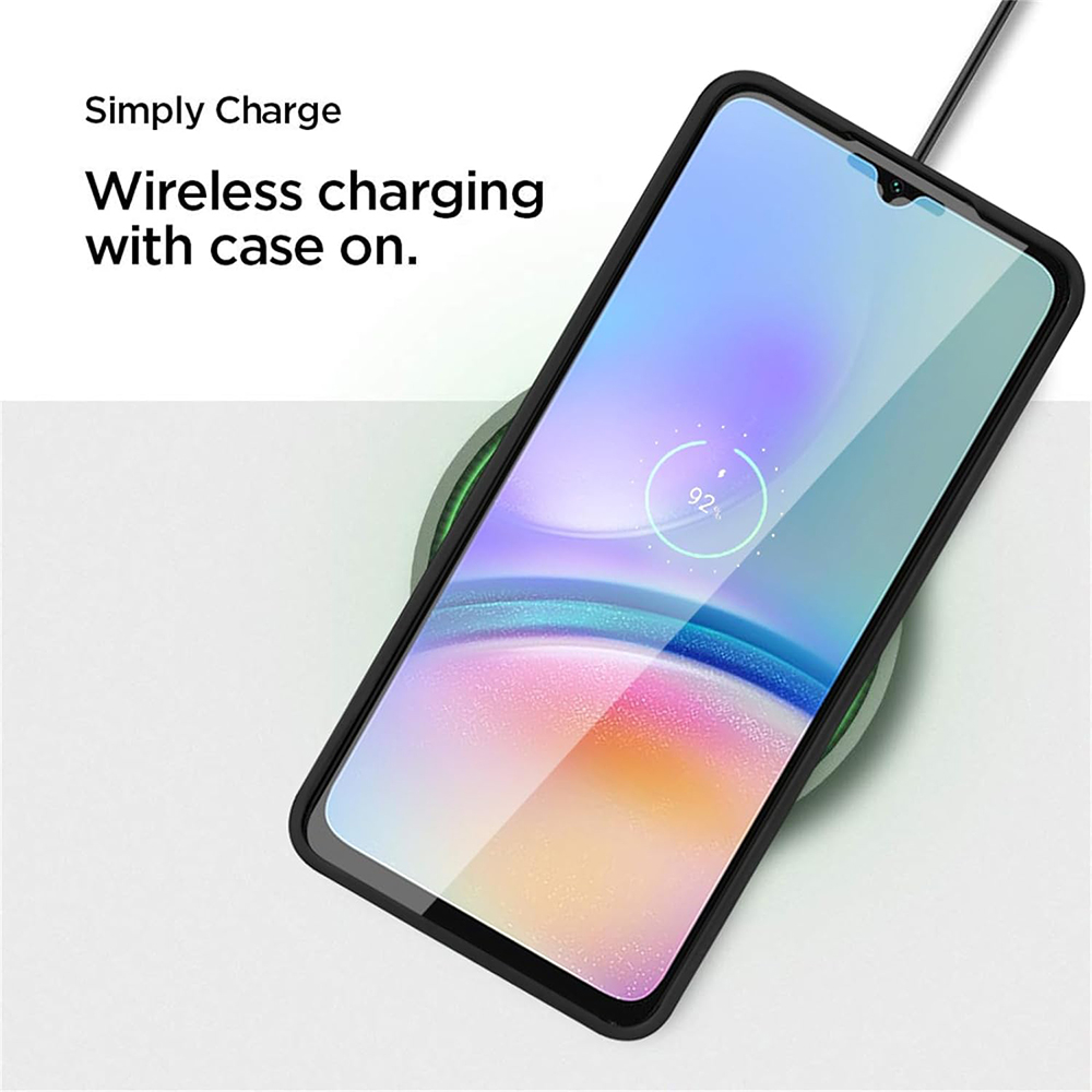 Husa Samsung Galaxy A05s 360 grade silicon TPU transparenta Mov [4]