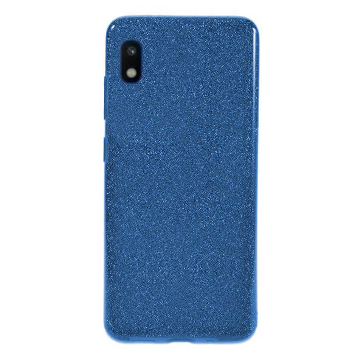 Husa Samsung Galaxy A10 Sclipici Carcasa Spate Albastru Silicon TPU [1]