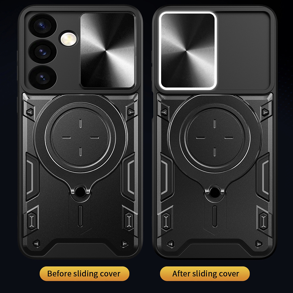 Husa Samsung Galaxy A16 4G / A16 5G Antisoc cu Protectie Camera Albastru TCGP [4]