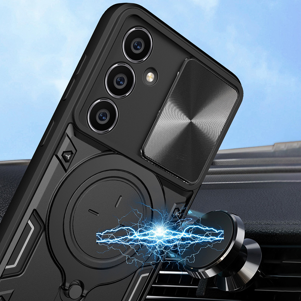 Husa Samsung Galaxy A25 5G Antisoc cu Protectie Camera Negru TCGP [3]
