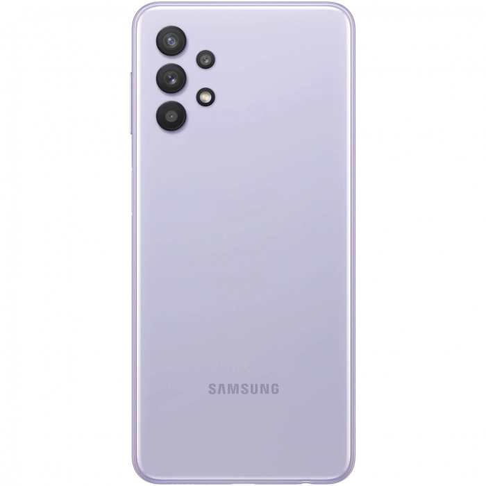 Husa Samsung Galaxy A32 5G Flip Oglinda Negru Tip Carte Clear View [5]