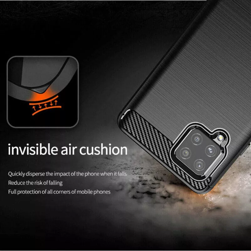 Husa Samsung Galaxy A42 5G Carbon Negru Techsuit [3]