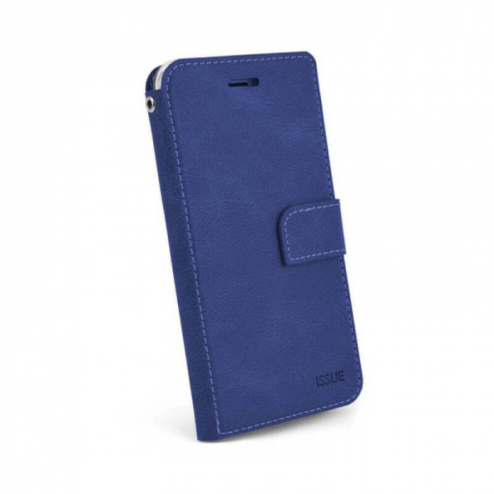 Husa Flip Samsung Galaxy A51 Tip Carte Albastru Magnetica Hana Issue [1]