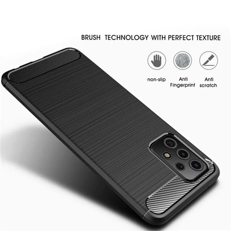 Husa Samsung Galaxy A53 5G Carbon Negru Techsuit [3]