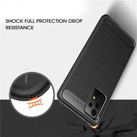 Husa Samsung Galaxy A53 5G Carbon Negru Techsuit [2]