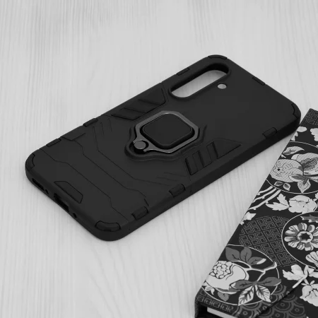 Husa Samsung Galaxy A54 Antisoc cu Inel Negru Techsuit SS [4]
