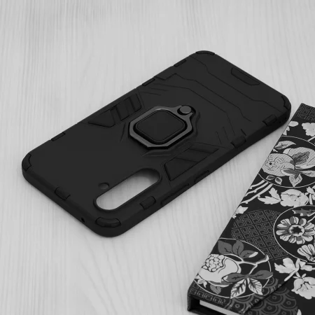 Husa Samsung Galaxy A54 Antisoc cu Inel Negru Techsuit SS [5]