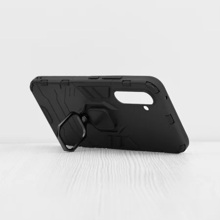Husa Samsung Galaxy A54 Antisoc cu Inel Negru Techsuit SS [2]