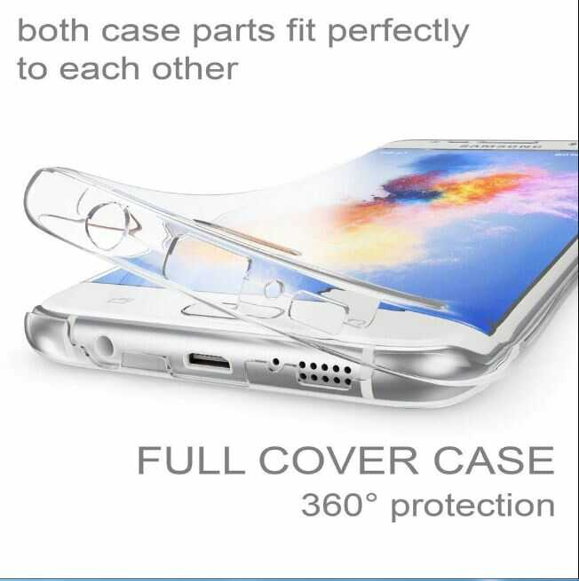 Husa Samsung Galaxy A71 Full Cover 360 Grade Transparenta [3]