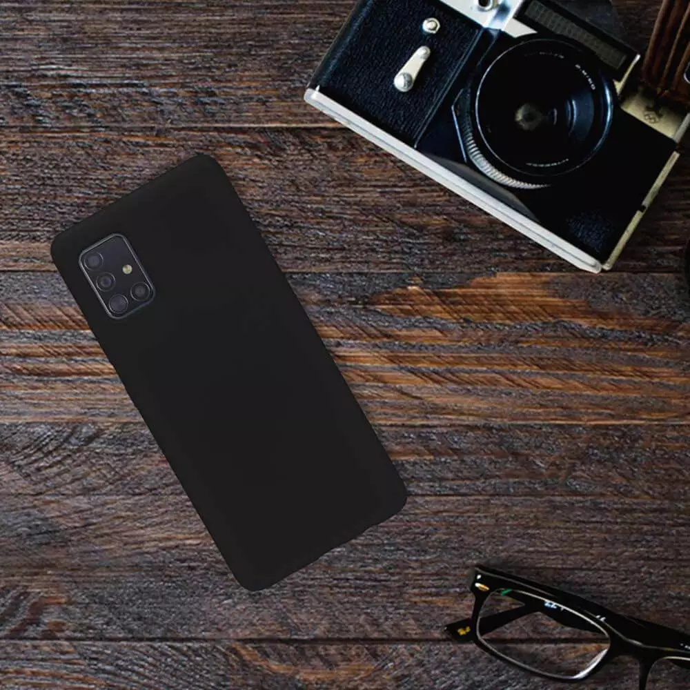 Husa Samsung Galaxy A71 Silicon Negru Spate [3]