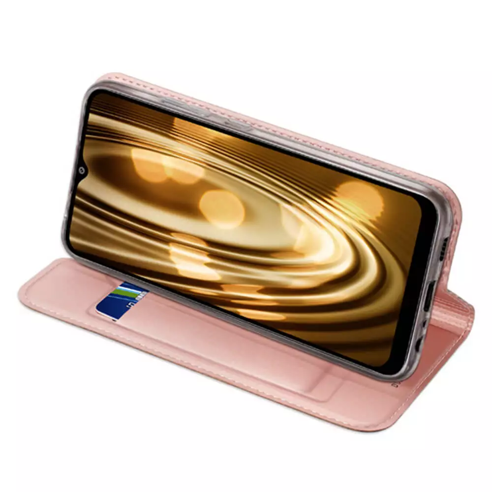 Husa Samsung Galaxy S21 Ultra Flip DuxDucis Skin Roz [2]