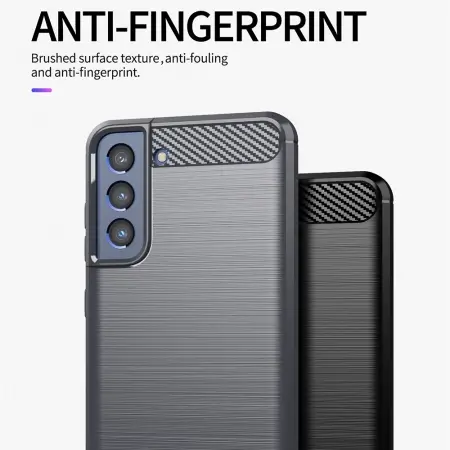 Husa Samsung Galaxy S22 Plus Carbon Negru Techsuit [6]