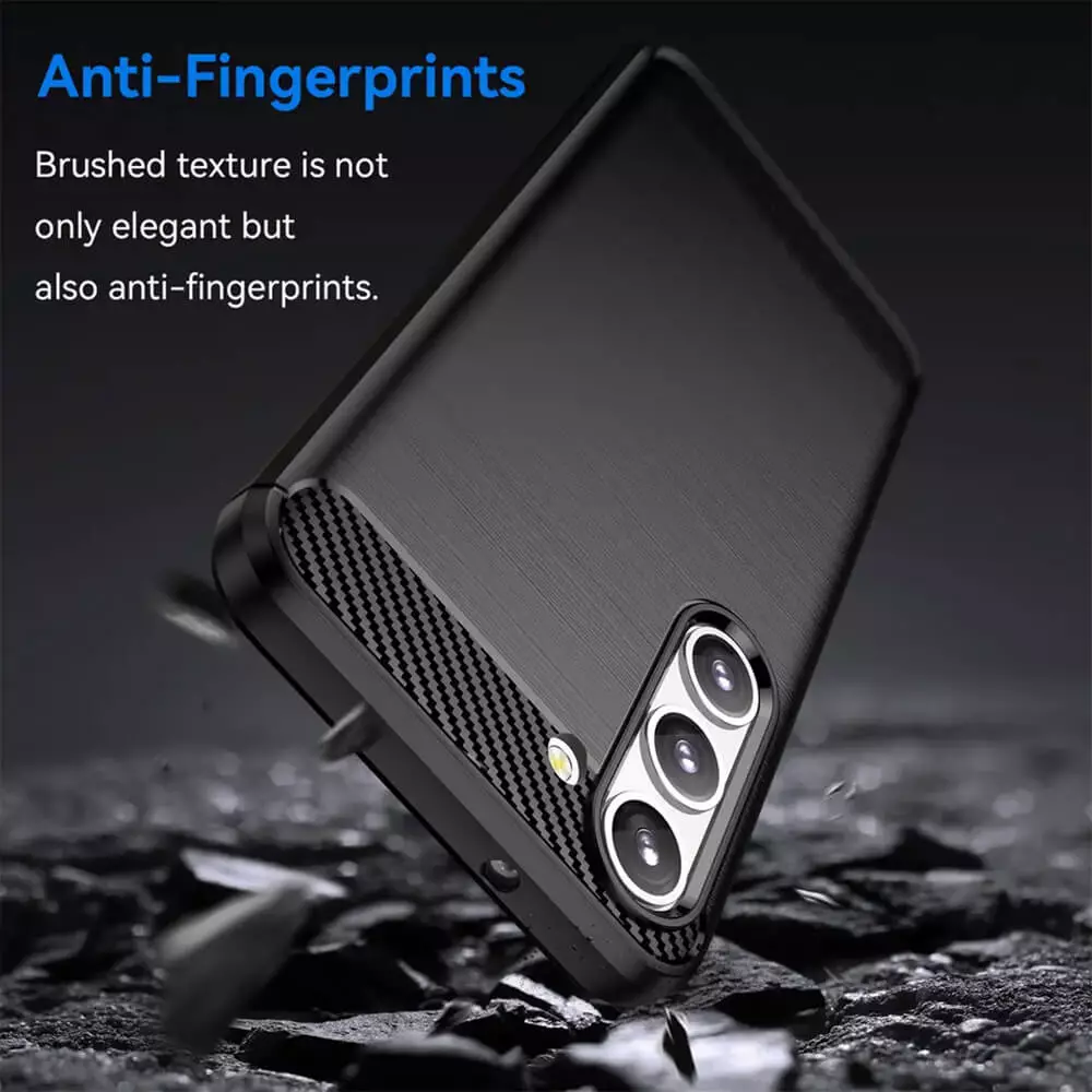Husa Samsung Galaxy S23 Plus Carbon Negru Techsuit [2]