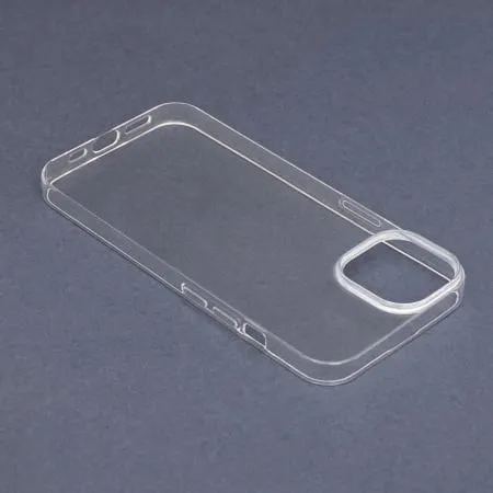 Husa Silicon iPhone 14 Plus Transparenta CSTH Bulk [3]